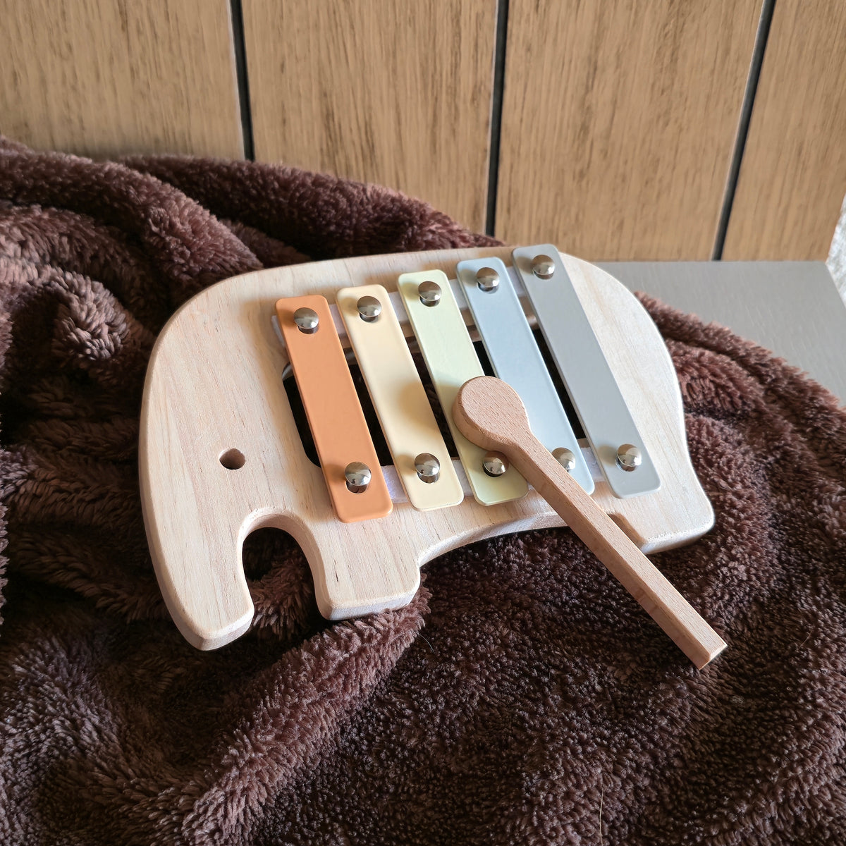 Wooden Elephant Xylophone